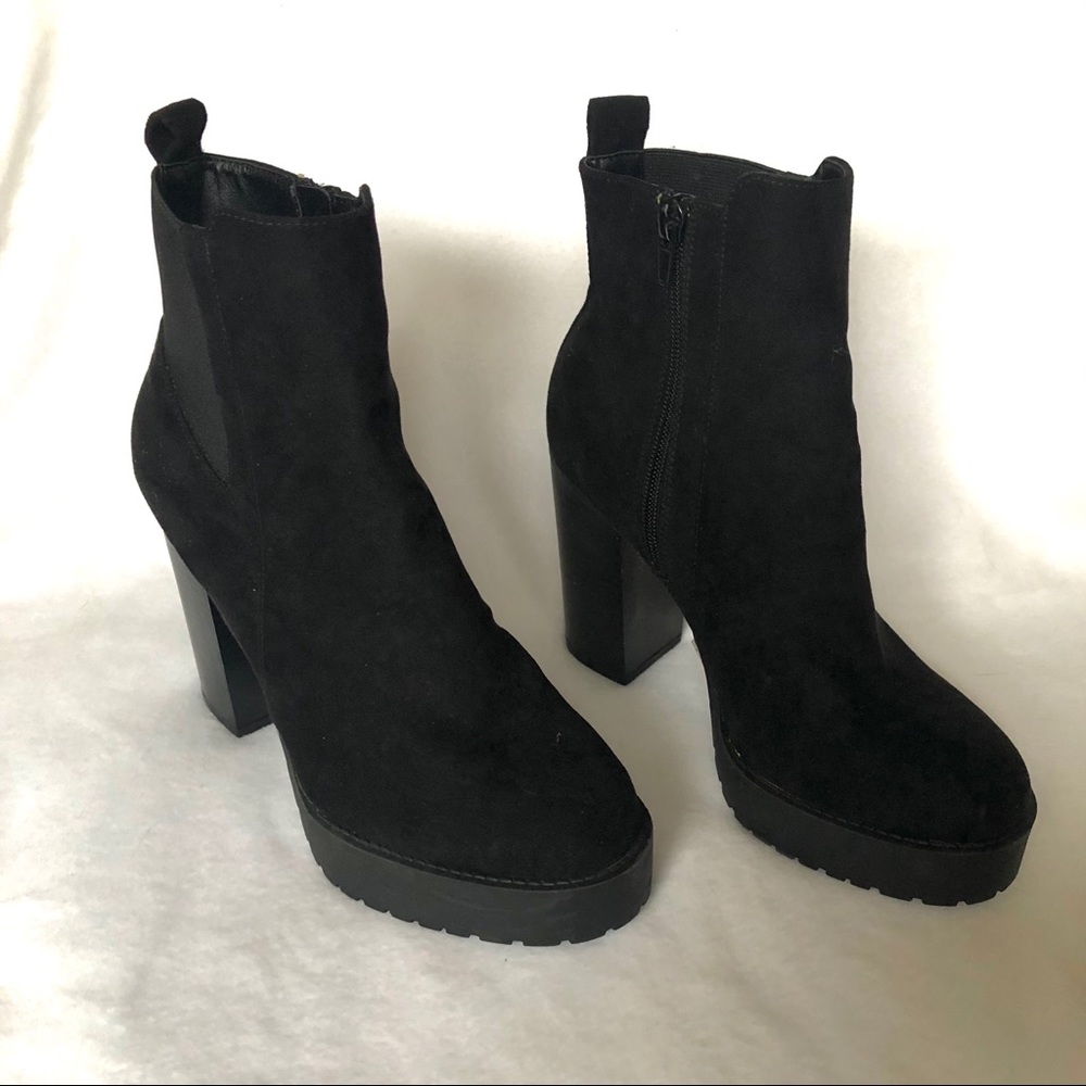 Forever 21 heeled boots